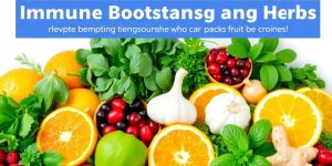Fresh fruits and vegetables for immune system support.